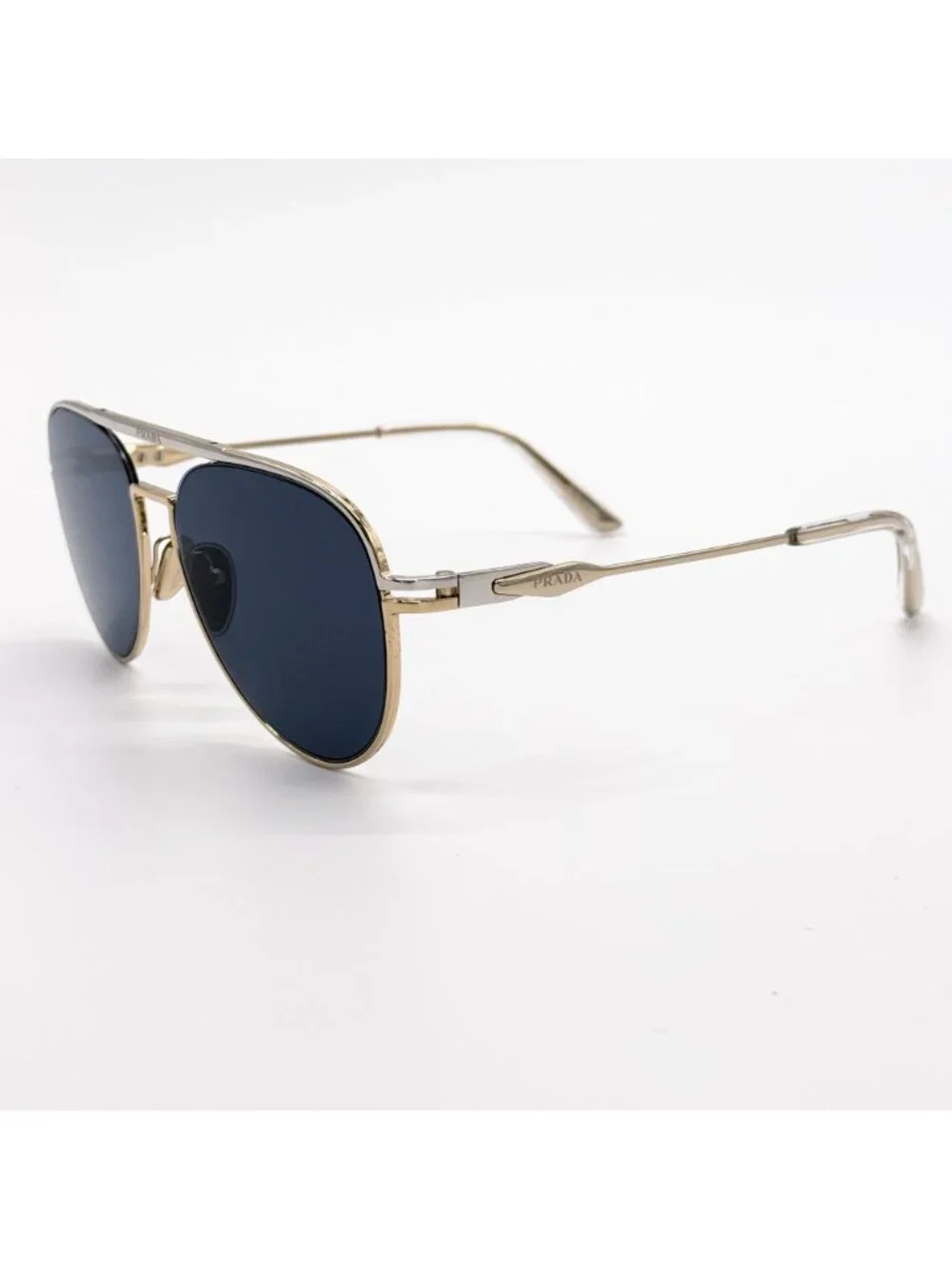 New Prada SPR 54Z Aviator Unisex Sunglasses PR54ZS 17F09T